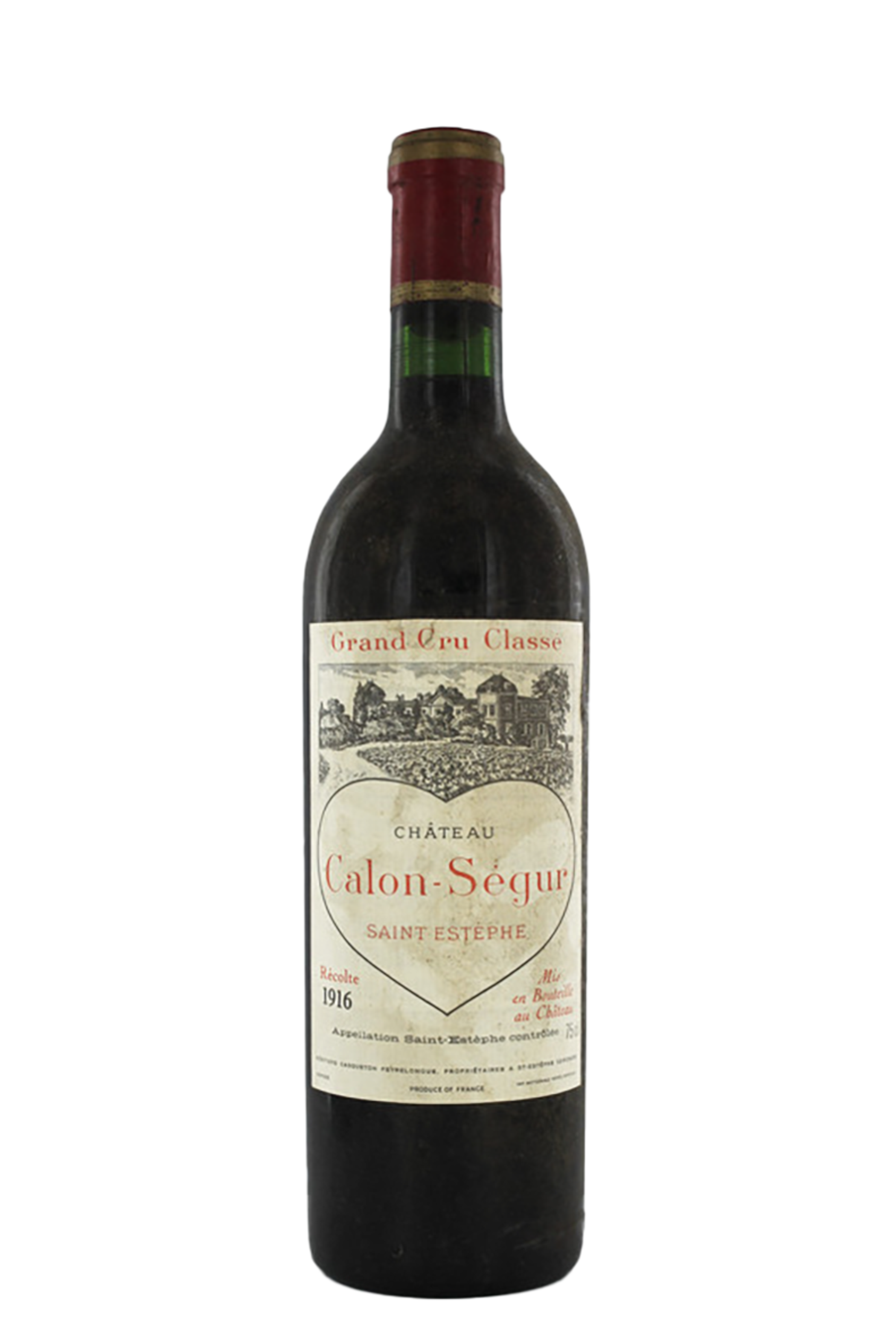 SAINT-ESTEPHE Château Calon-Segur 1916