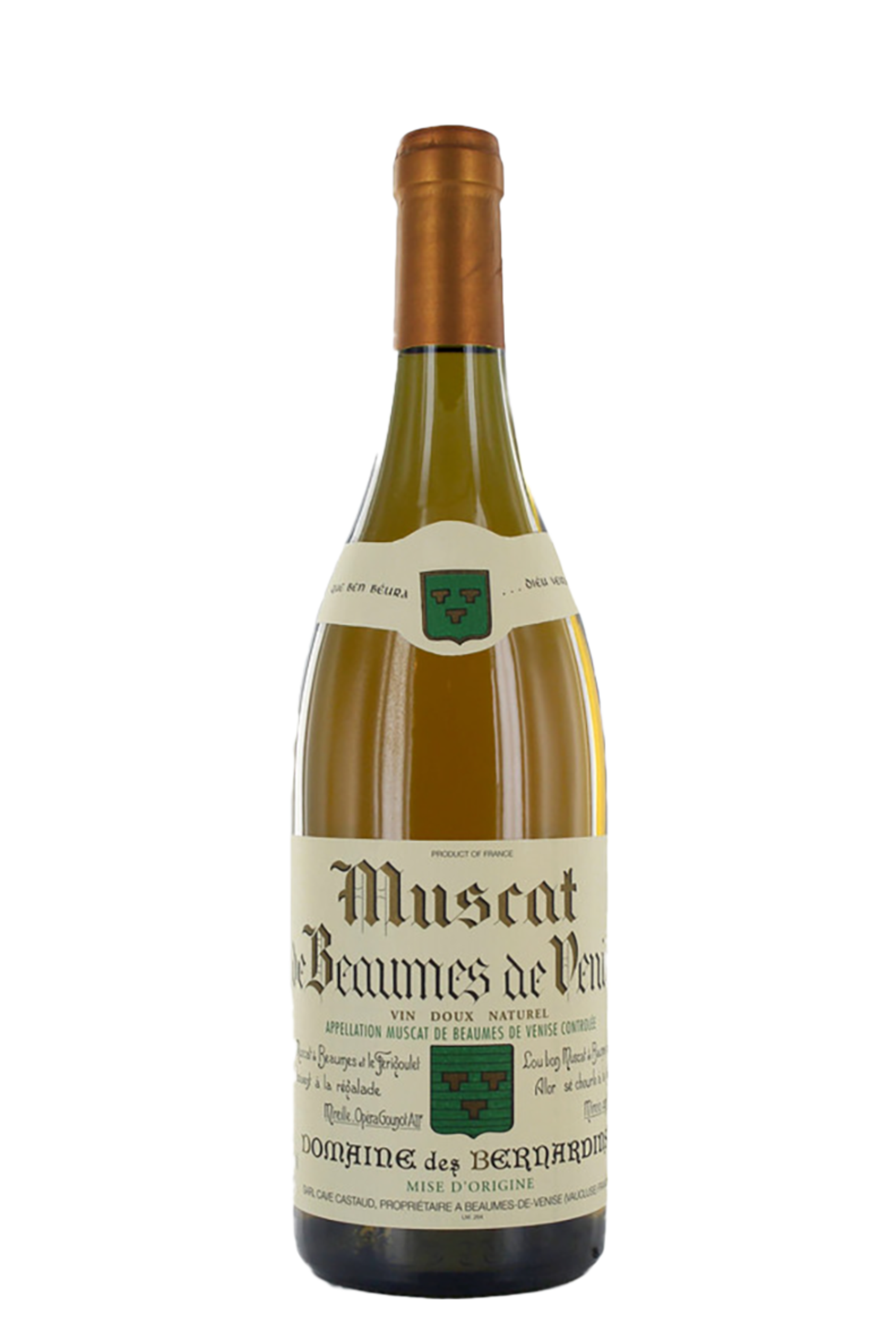 MUSCAT DE BEAUMES DE VENISE Domaine des Bernardins 2018