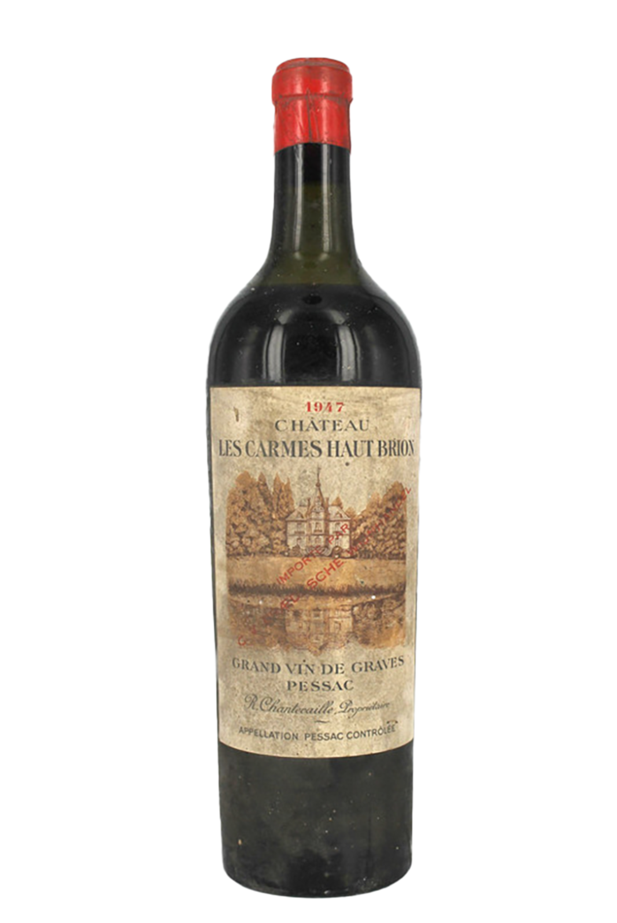 PESSAC-LEOGNAN Château Les Carmes Haut-Brion 1947