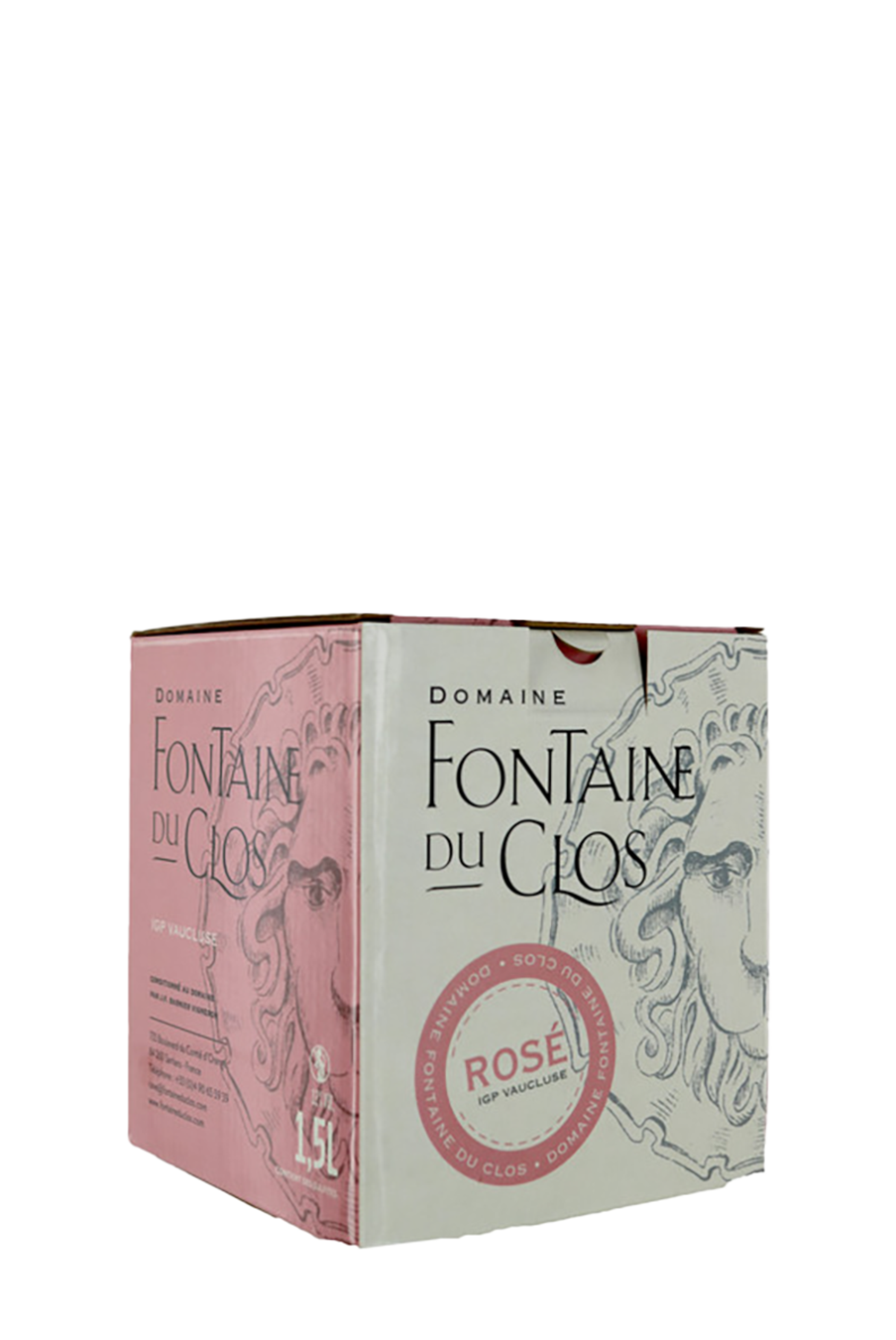Bag In Box rosé - Fontaine du Clos