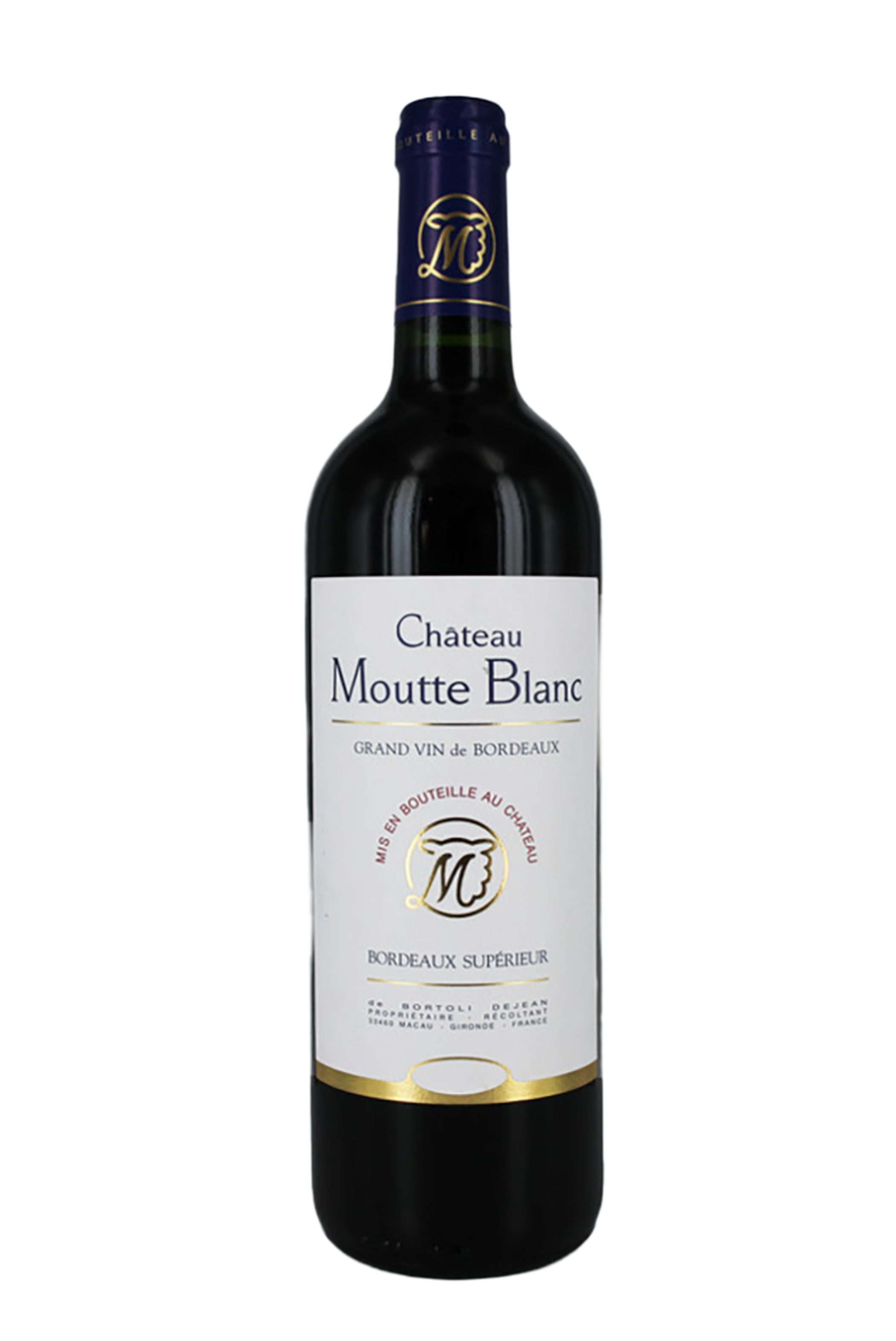BORDEAUX SUPERIEUR Château Moutte Blanc 2021