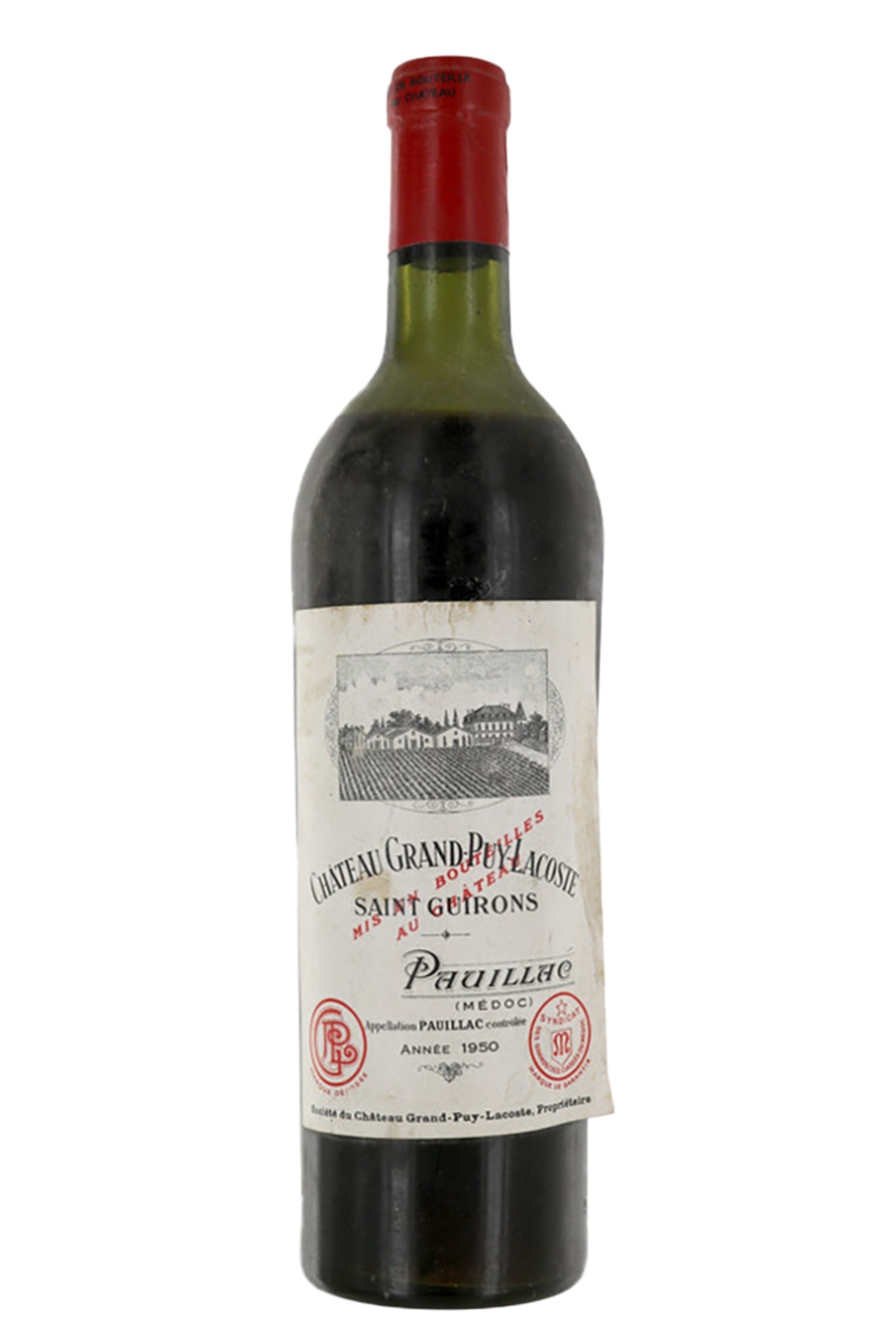 PAUILLAC Château Grand-Puy-Lacoste 1950