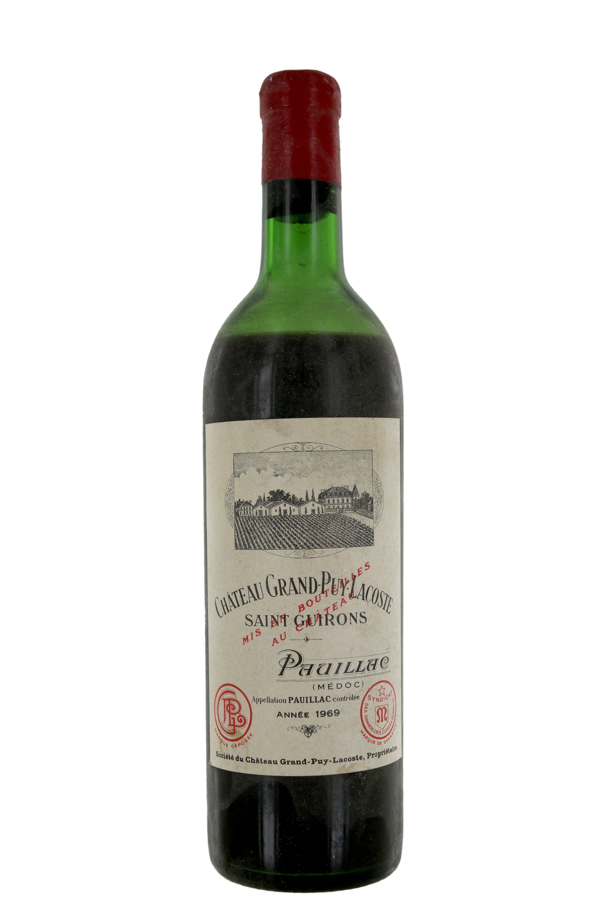 PAUILLAC Château Grand-Puy-Lacoste 1969