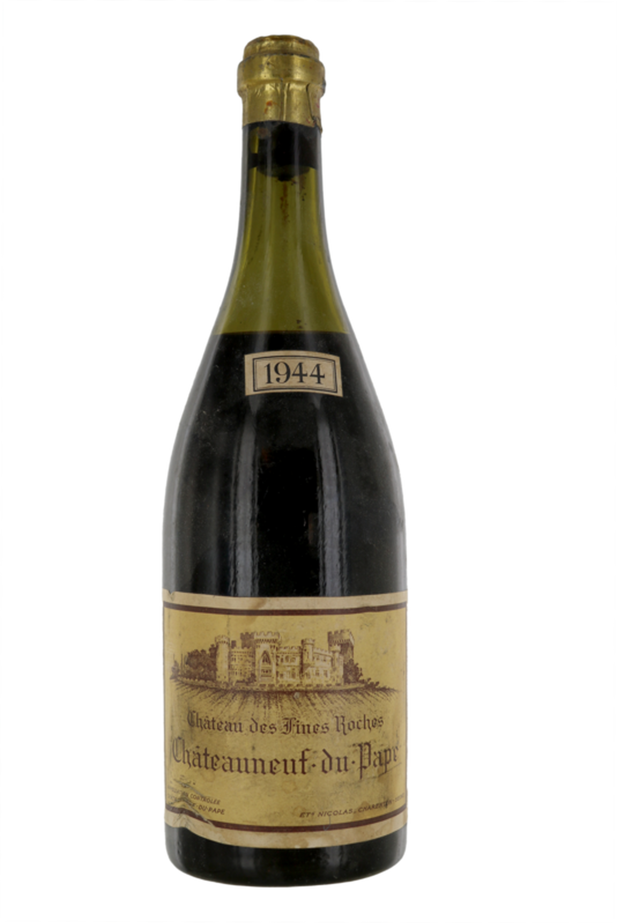 CHÂTEAUNEUF-DU-PAPE Château des Fines Roches 1944