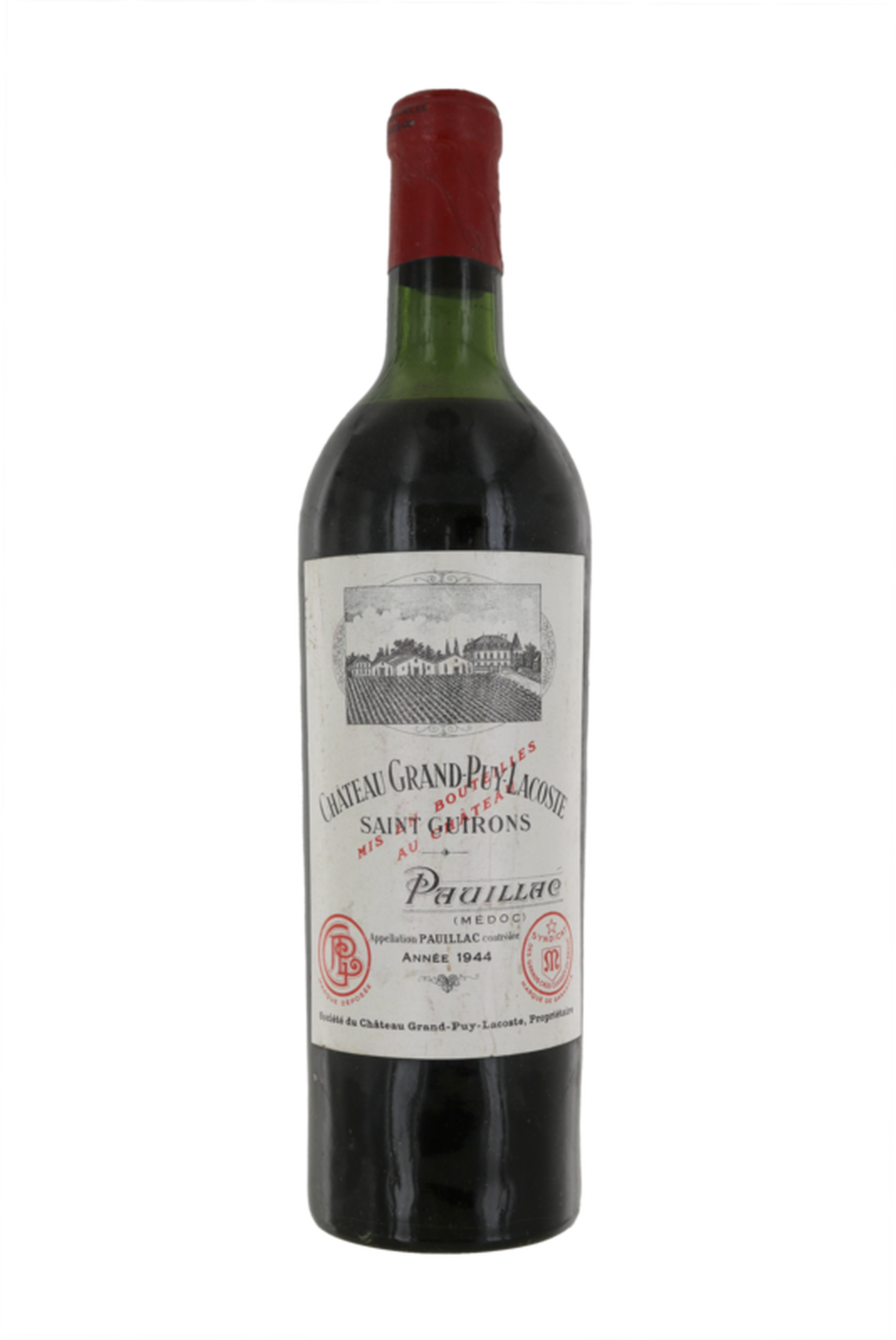 PAUILLAC Château Grand-Puy-Lacoste 1944