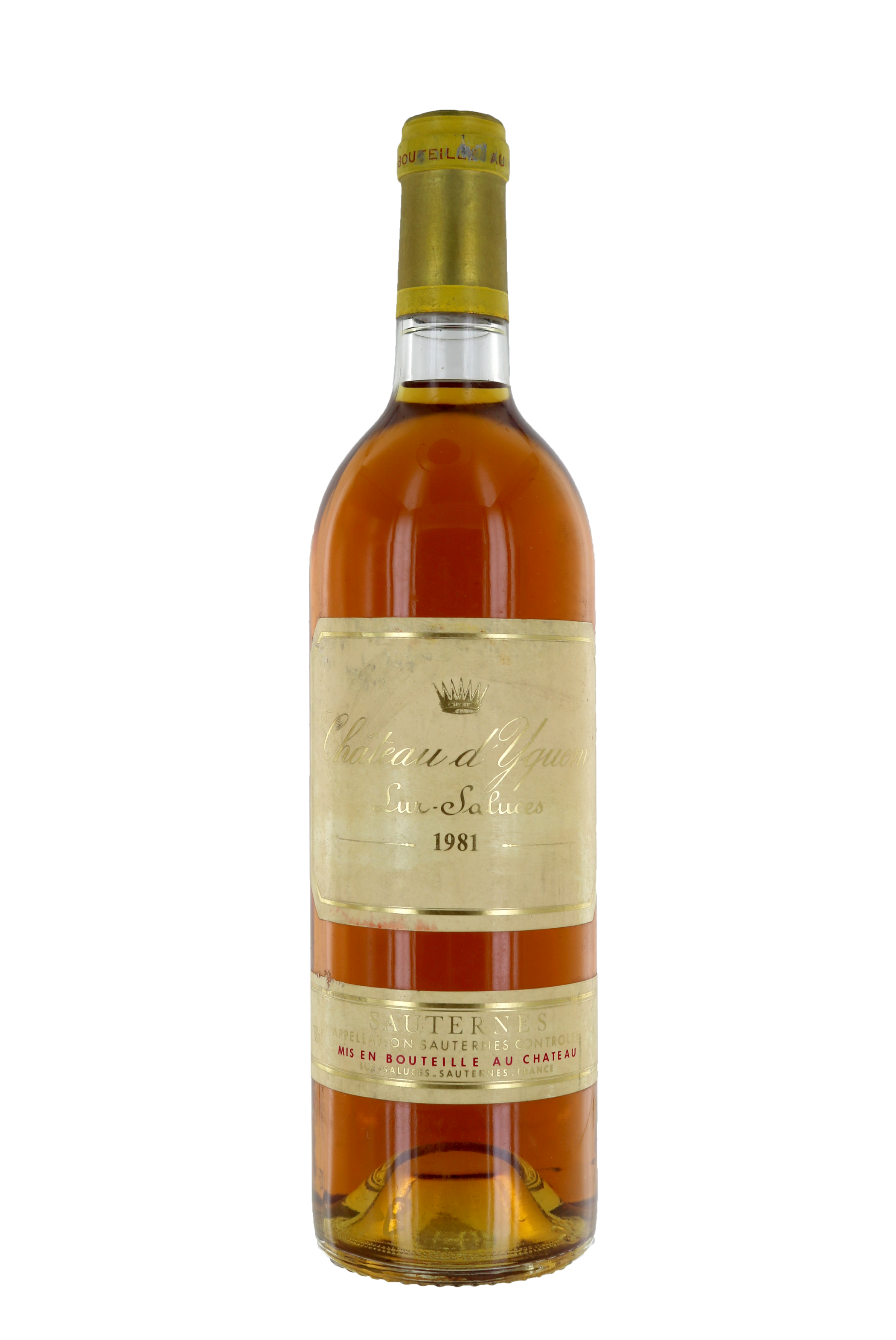 SAUTERNES Château d'Yquem 1981