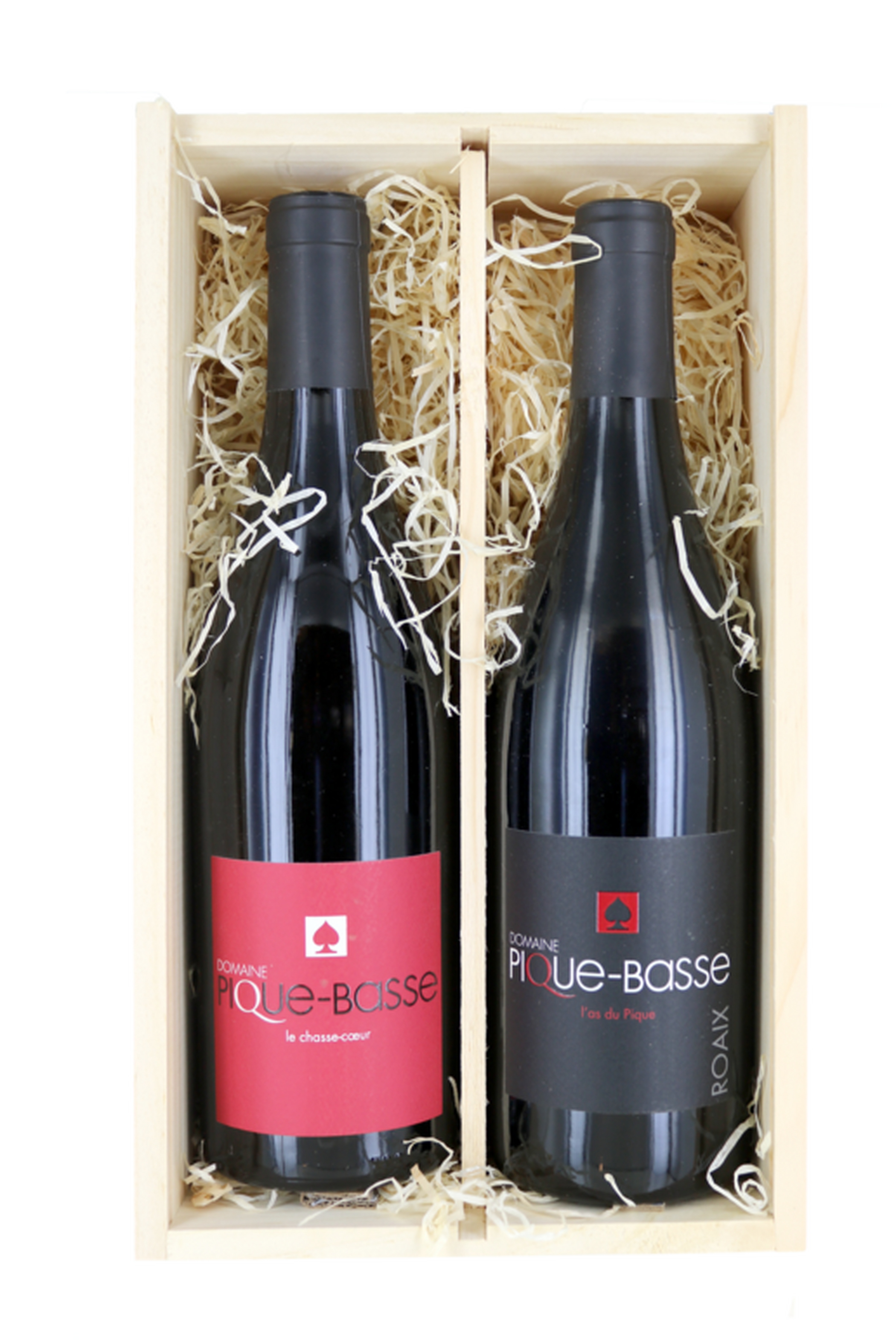 Caissette Domaine Pique-Basse - Côtes du Rhône Villages ROAIX