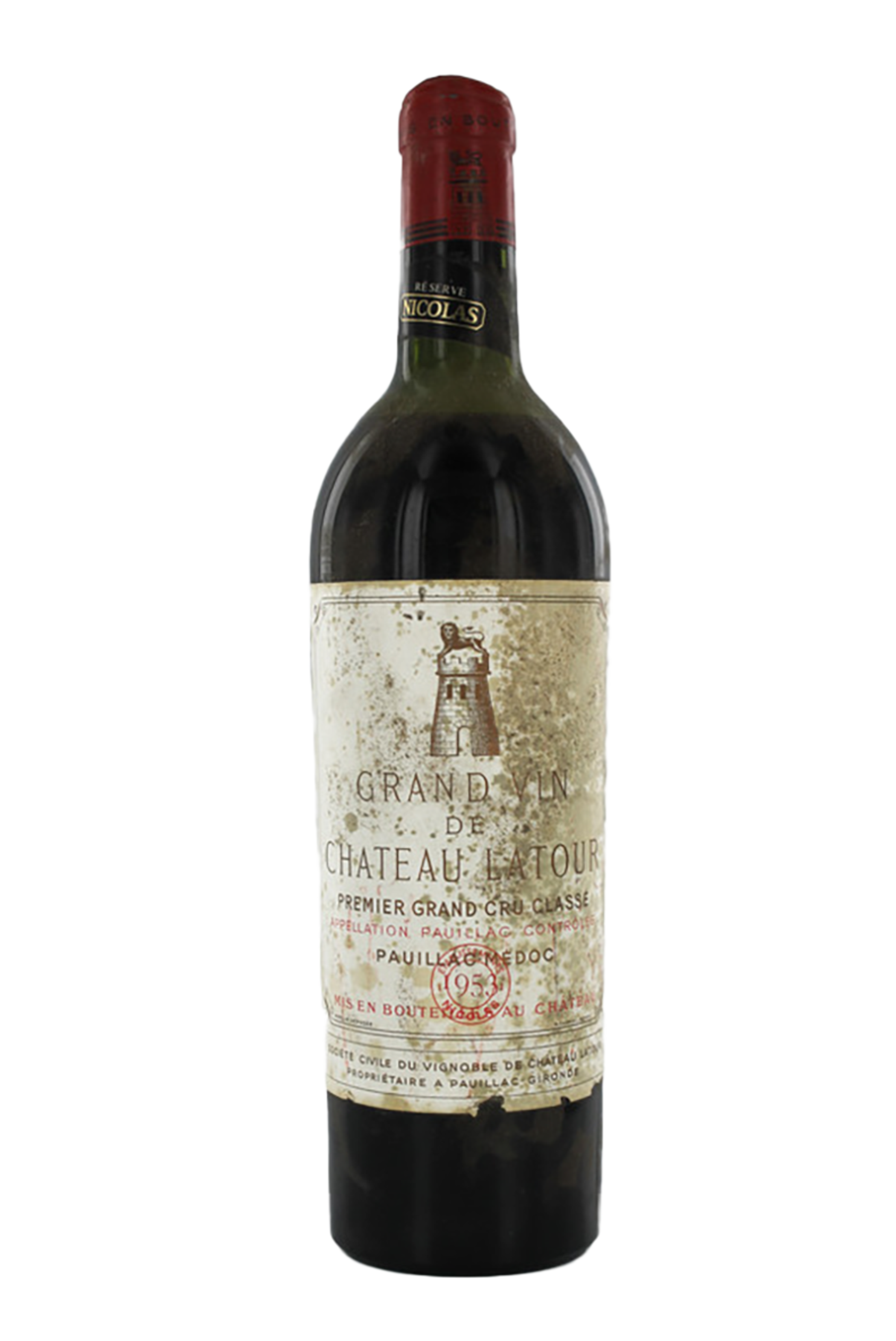 PAUILLAC Château Latour 1953