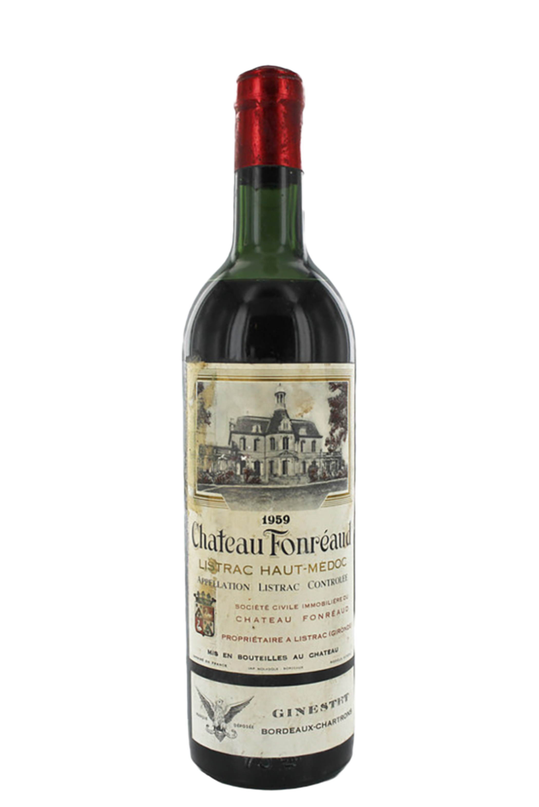 LISTRAC Château Fonréaud 1959