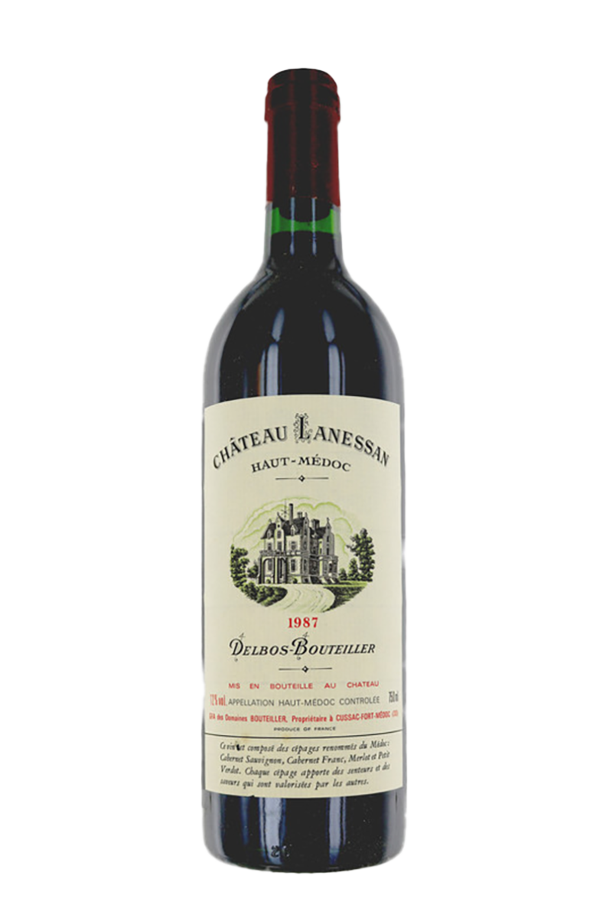 HAUT-MEDOC Château Lanessan 1987