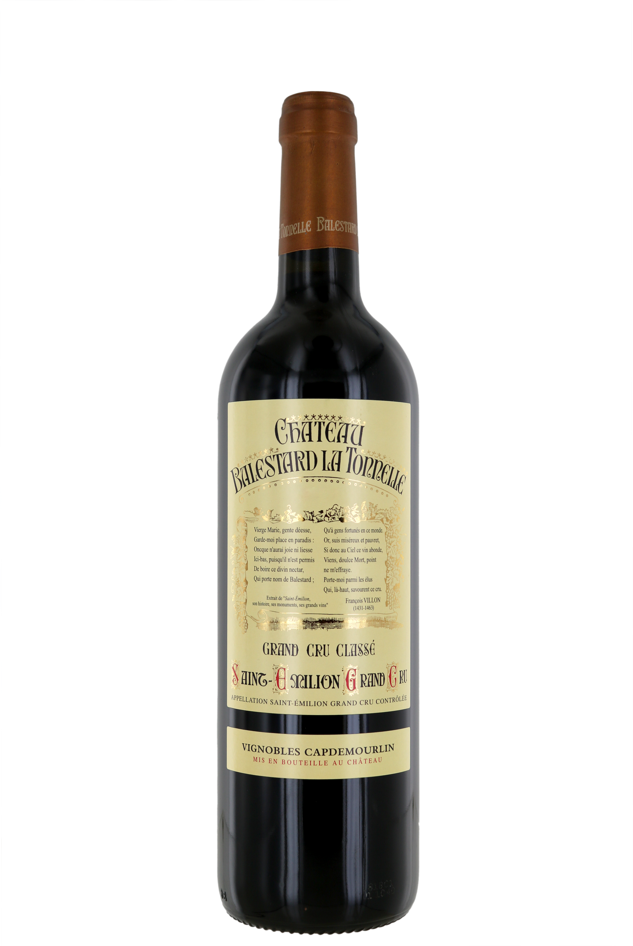 SAINT-EMILION Château Balestard la Tonnelle 2018