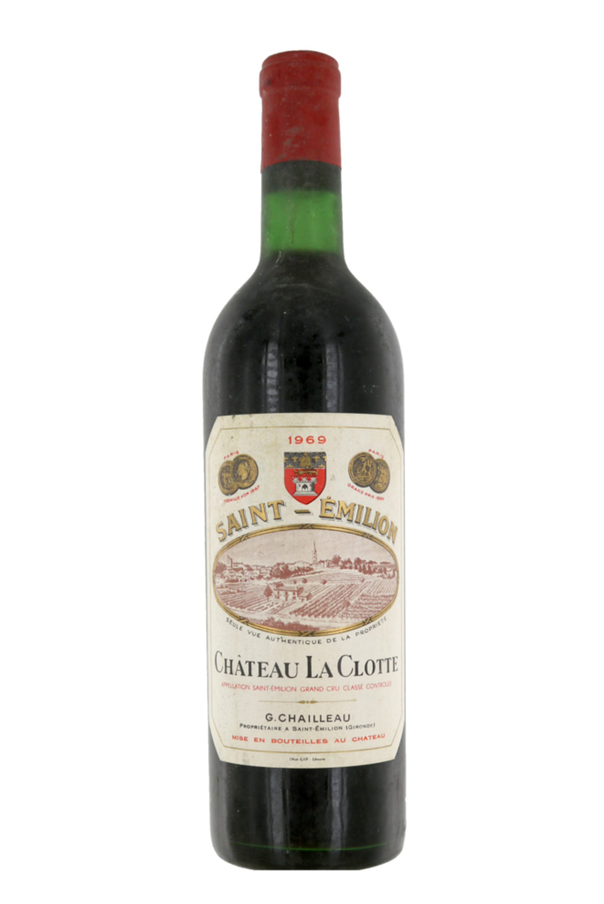 SAINT-EMILION Château La Clotte 1969