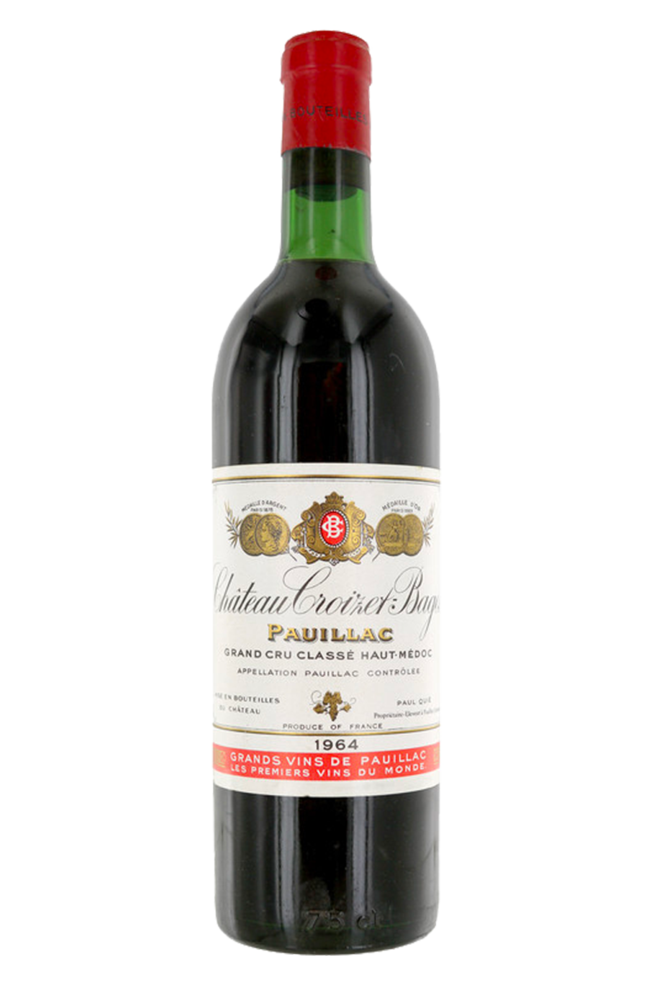 PAUILLAC Château Croizet Bages 1964