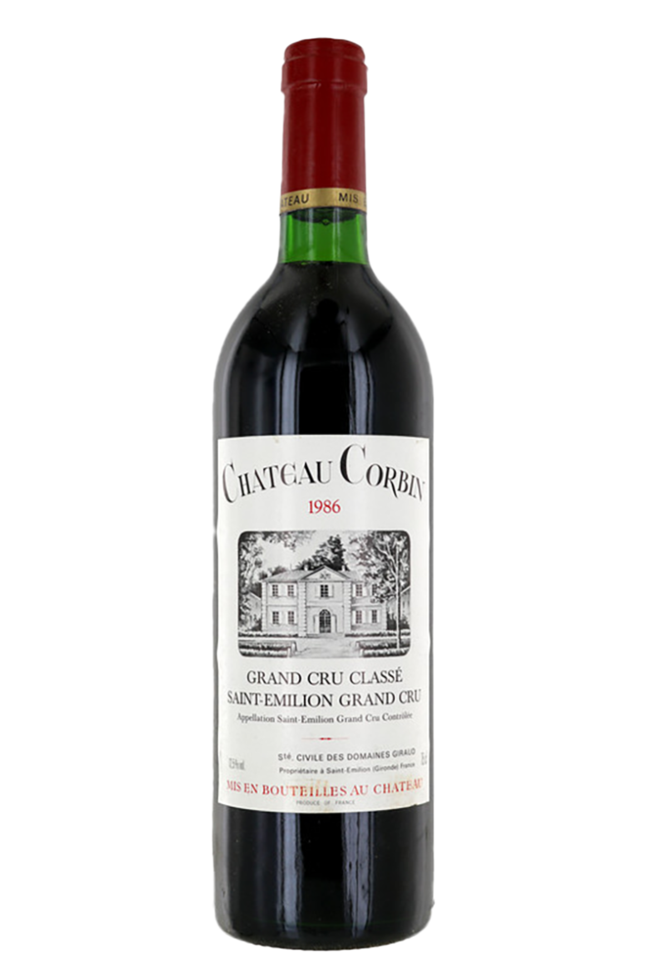 SAINT-EMILION Château Corbin 1986