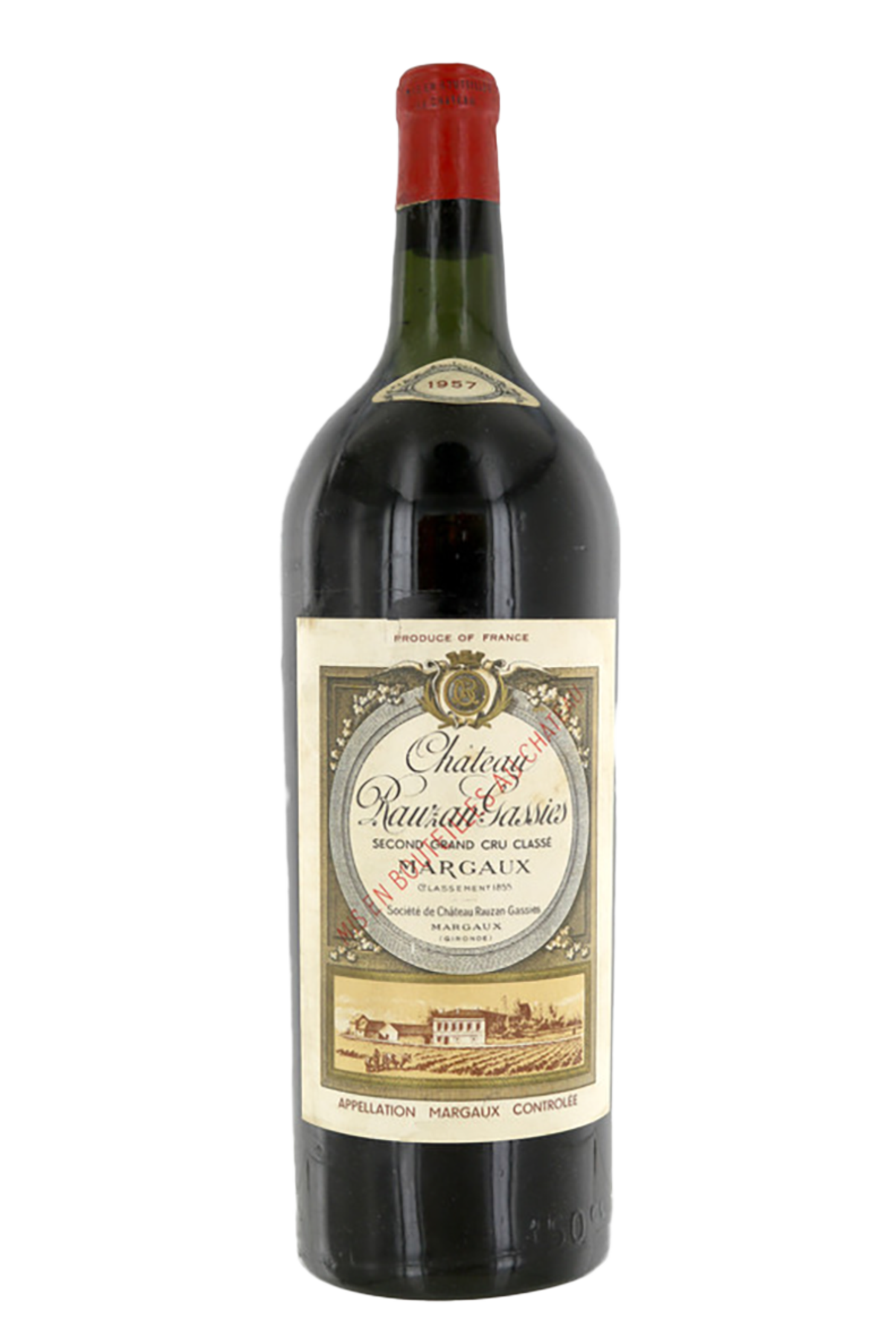 MARGAUX Château Rauzan-Gassies 1957