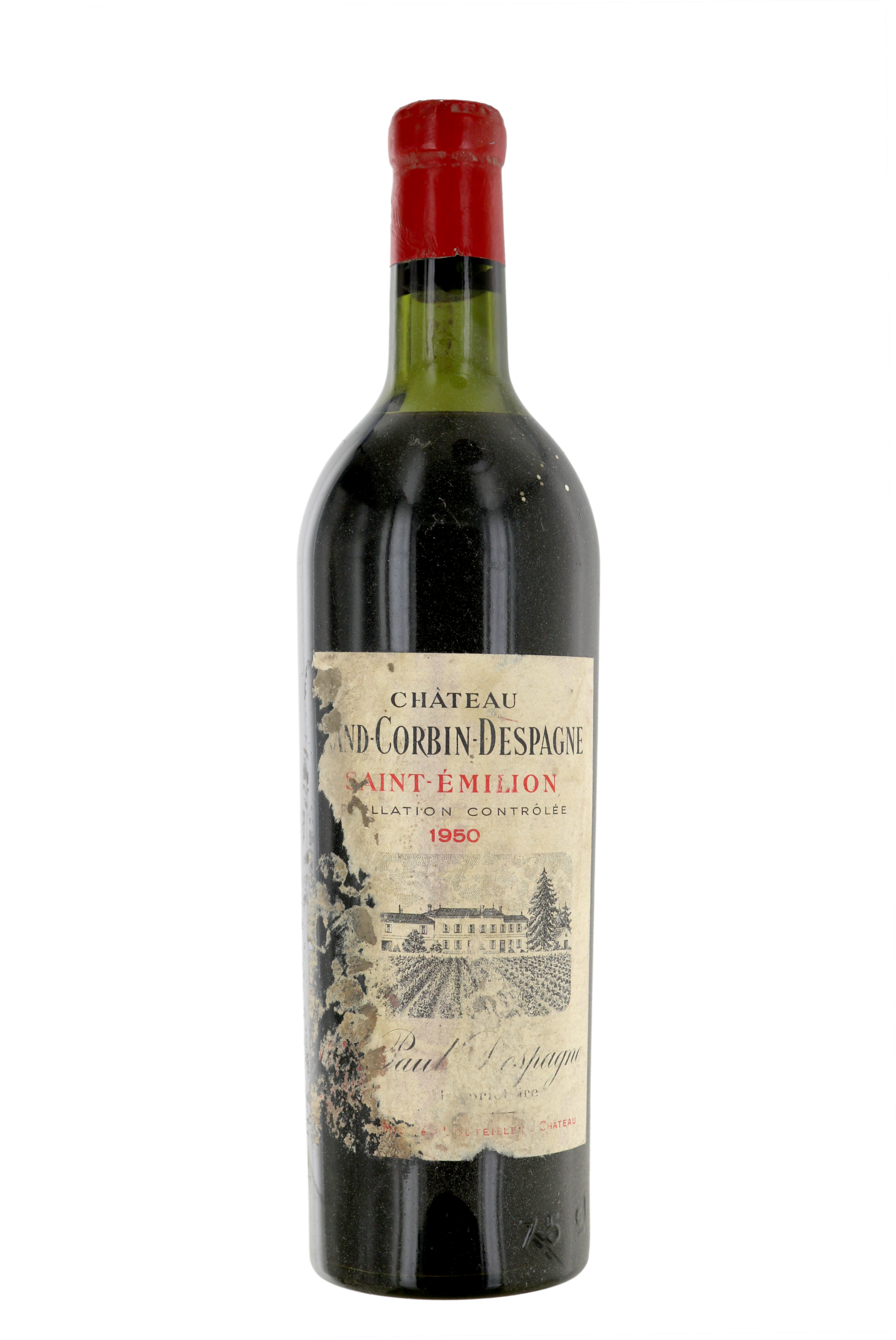 SAINT-EMILION Château Grand Corbin-Despagne 1950