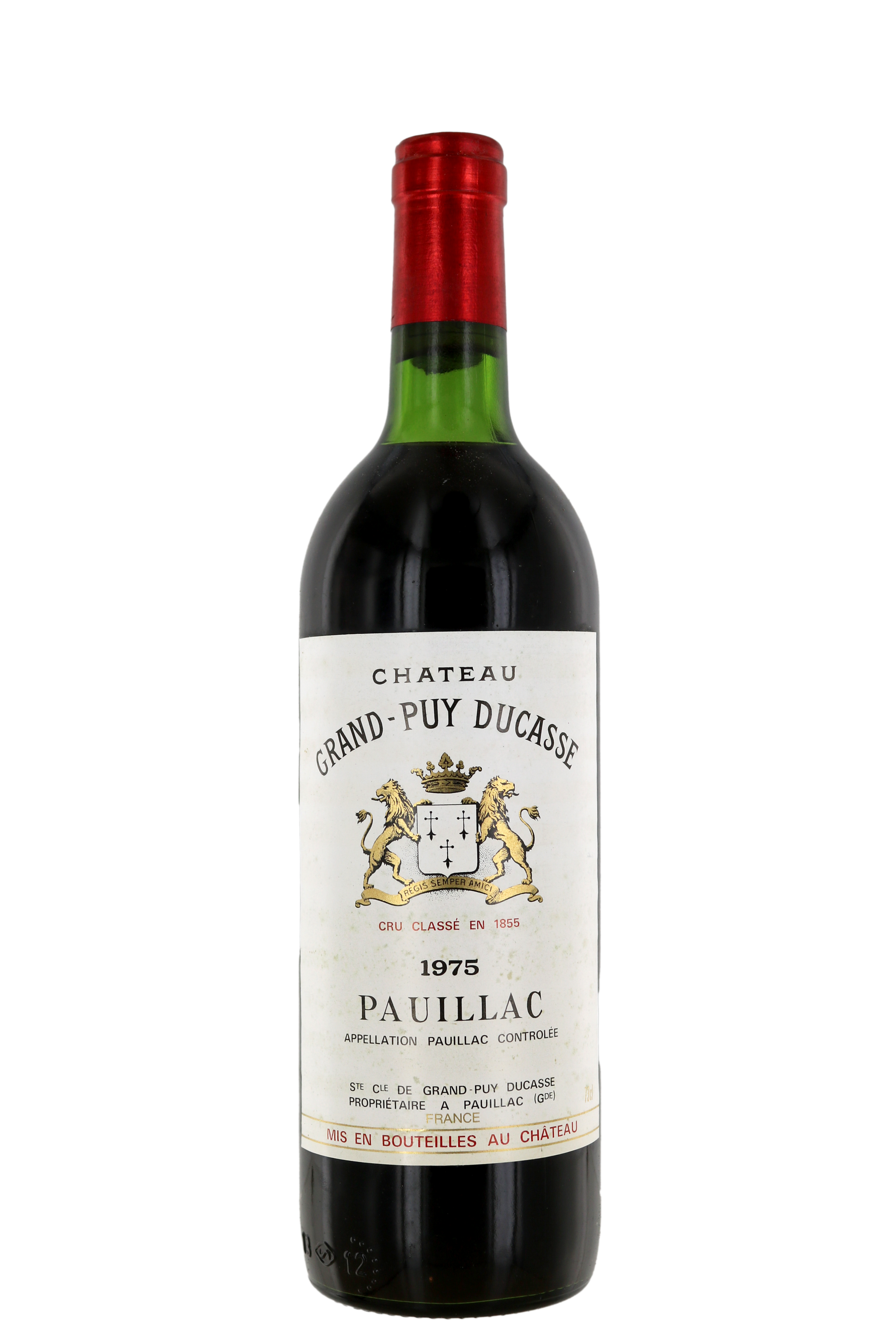 PAUILLAC Château Grand-Puy Ducasse 1975