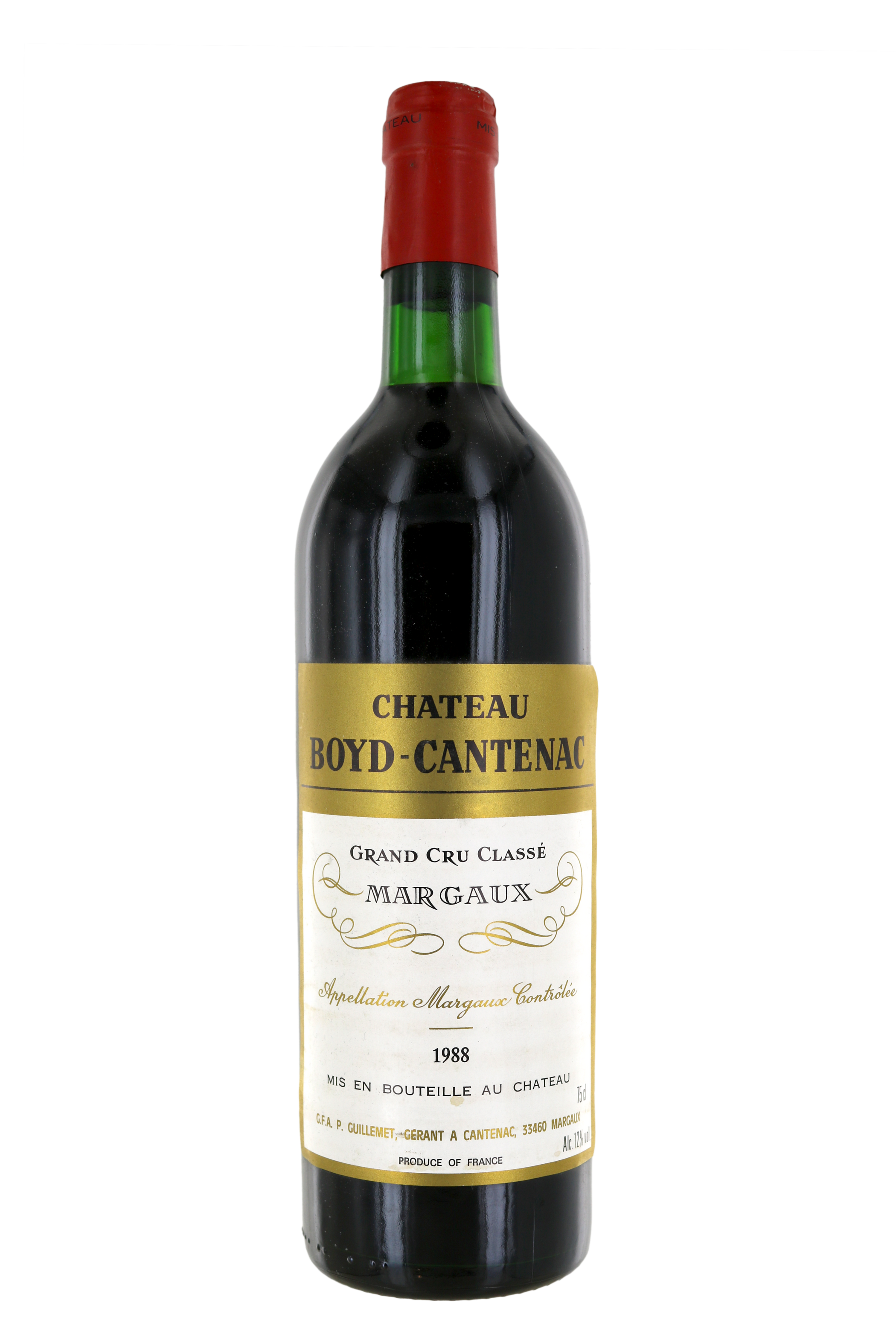 MARGAUX Château Boyd-Cantenac 1988