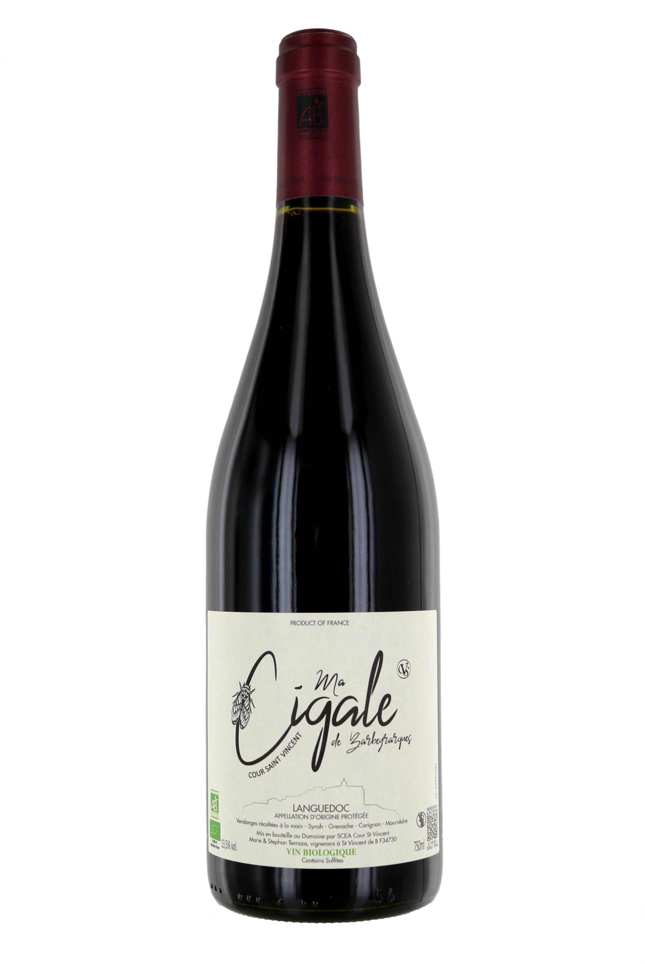 LANGUEDOC Domaine Cour Saint Vincent 